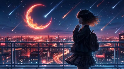 流星如雨