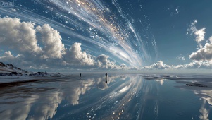 水镜天空