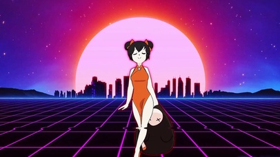 旗袍少女
