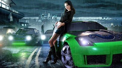 超跑美女