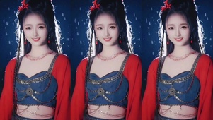 绝色古风小仙女怦然心动美艳动人