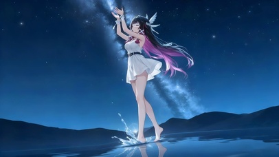 瞭望星空的哥伦比娅