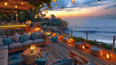 海滨平稳爵士风平浪静