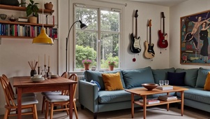 【雨景】东欧风情客厅