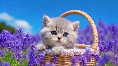花海小奶猫