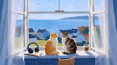 猫与海屿 治愈