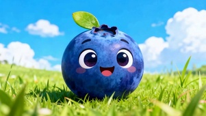可爱小蓝莓
