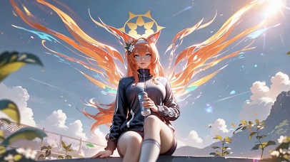 天使狐耳少女