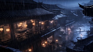 雨夜