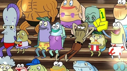 高端高端潮流海绵宝宝的邻居