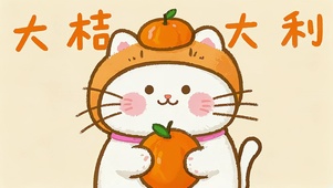 可爱猫咪大桔大利