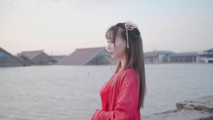 清纯美女麦麥籽生僻字舞蹈壁纸