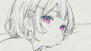 简笔画女孩