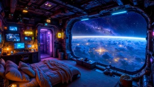 科技太空船舱