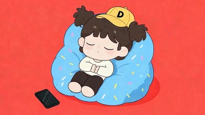 睡着女孩