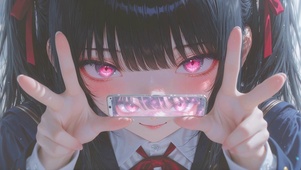二次元萝莉女孩