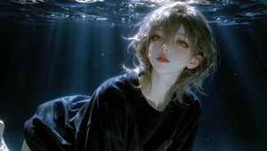 水底清新美女壁纸