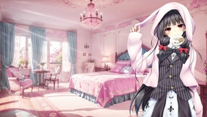 清纯可爱动漫美少女
