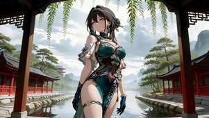 蛋某人旗袍阮梅