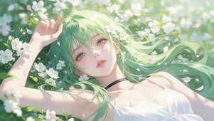 小清新可爱女孩
