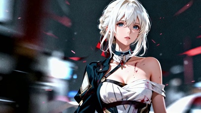 黑白银发战姬的都市锋芒时刻