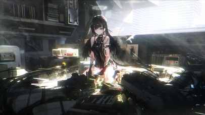 电子少女美少女壁纸图片 动态桌面壁纸图片 动态壁纸下载 元气壁纸