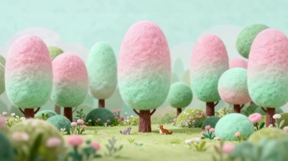 治愈小温馨树林