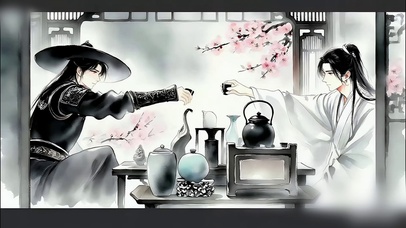 书卷一梦-对饮十六鹤兹