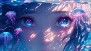 眼中的的深海星河 