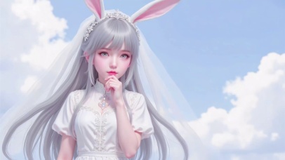 清纯可爱治愈兽耳兔女郎