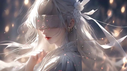 白纱遮面