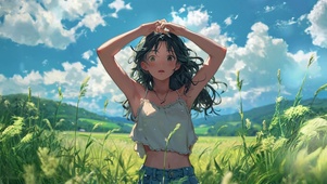 夏日阳光