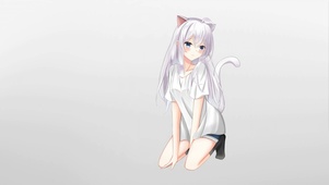 可爱猫咪少女