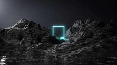 暗黑赛博朋克信号损坏