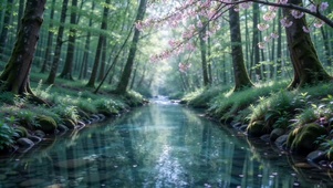清溪小河