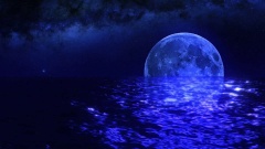 月亮星空之海