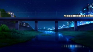 夜晚城市风景