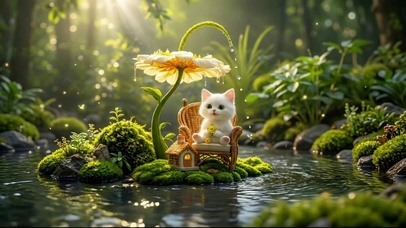 森林小猫-无缝循环