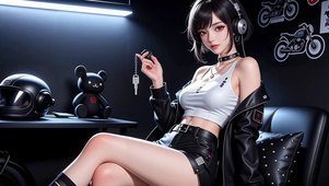 机车女孩