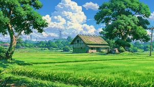 绿色田野4K