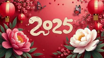 2025蛇年平安万岁