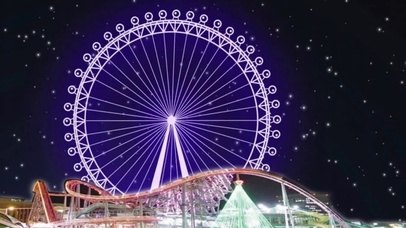 梦幻夜景摩天轮