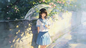 清纯可爱女孩