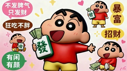 不发脾气只发财