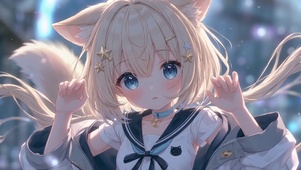 猫耳萝莉少女