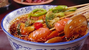 红油冷锅串串