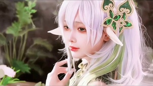 绝美二次元美少女甜美可爱小仙女