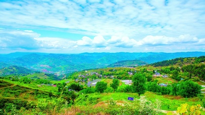 4K唯美山川流云