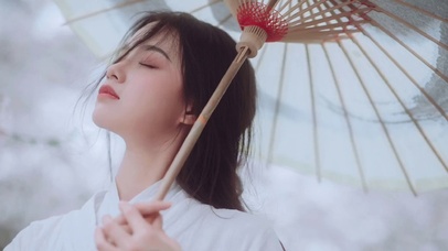 白衣古装女神古风