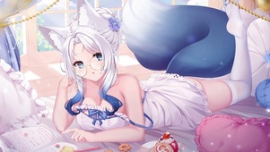 白狐少女